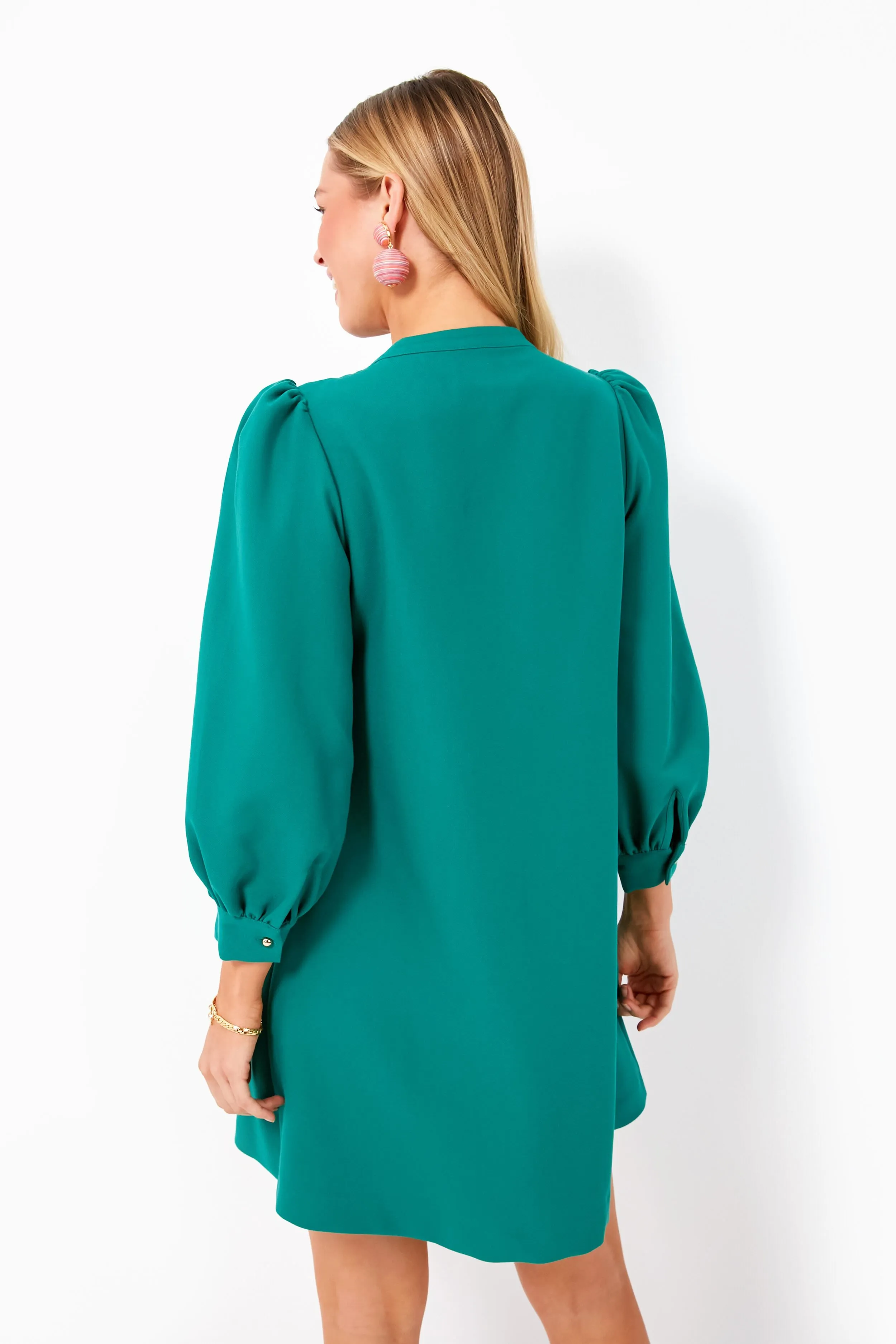 Verdant Green Samantha Mini Dress