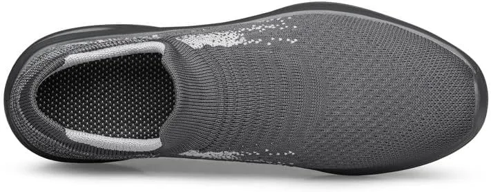 Vidbiv Slip on Shoes for Men, Casual Walking Lightweight Loafers, Breathable Men??s Shoes, Comfortable Hands Free Slip-on Shoes for Work, Traveling