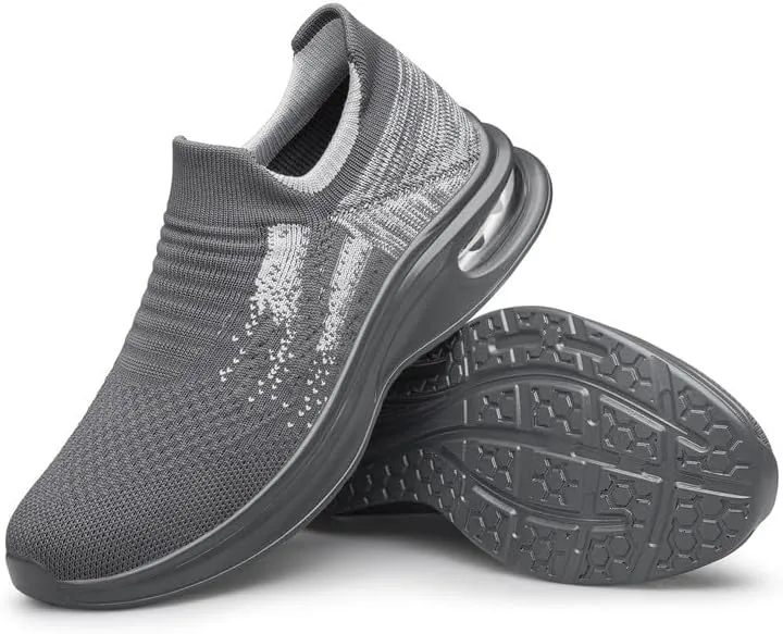 Vidbiv Slip on Shoes for Men, Casual Walking Lightweight Loafers, Breathable Men??s Shoes, Comfortable Hands Free Slip-on Shoes for Work, Traveling