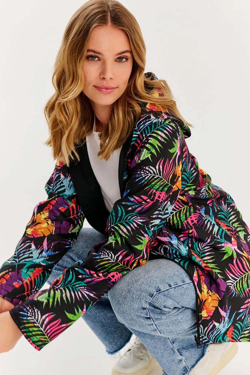 Violet Geo reversible jacket