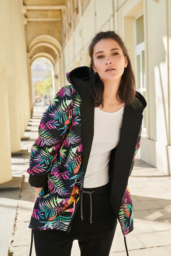 Violet Geo reversible jacket