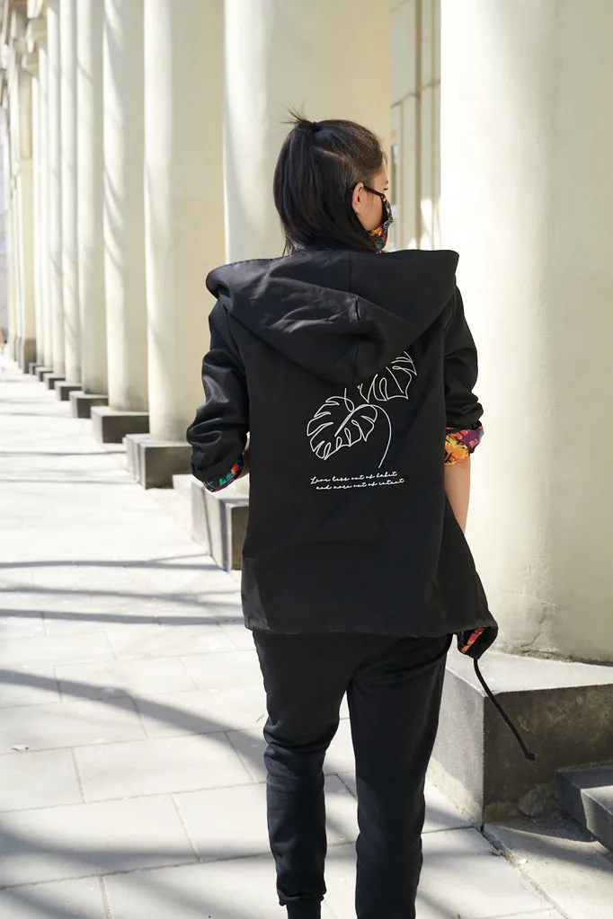 Violet Geo reversible jacket