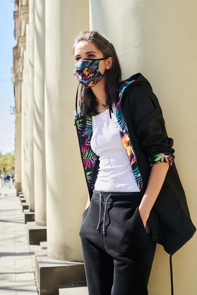 Violet Geo reversible jacket