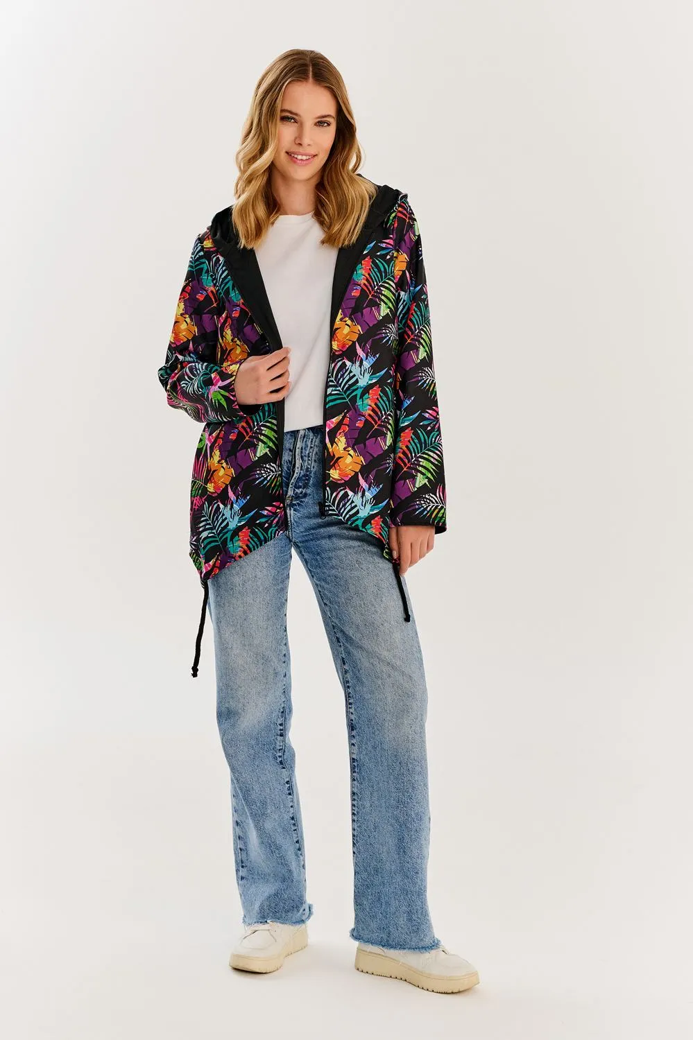 Violet Geo reversible jacket