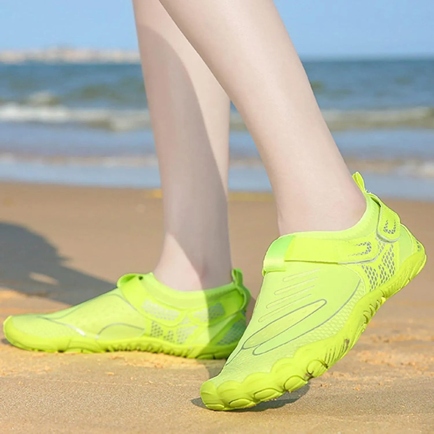 Water Shoes for Women,Summer Quick Dry Pool Surf Swim Shoes Men,Comfy Breathable Non-Slip Aqua Barefoot Beach Shoes,Unisex Adult,Cycling Shoes for Fitness/Yoga/Sport
