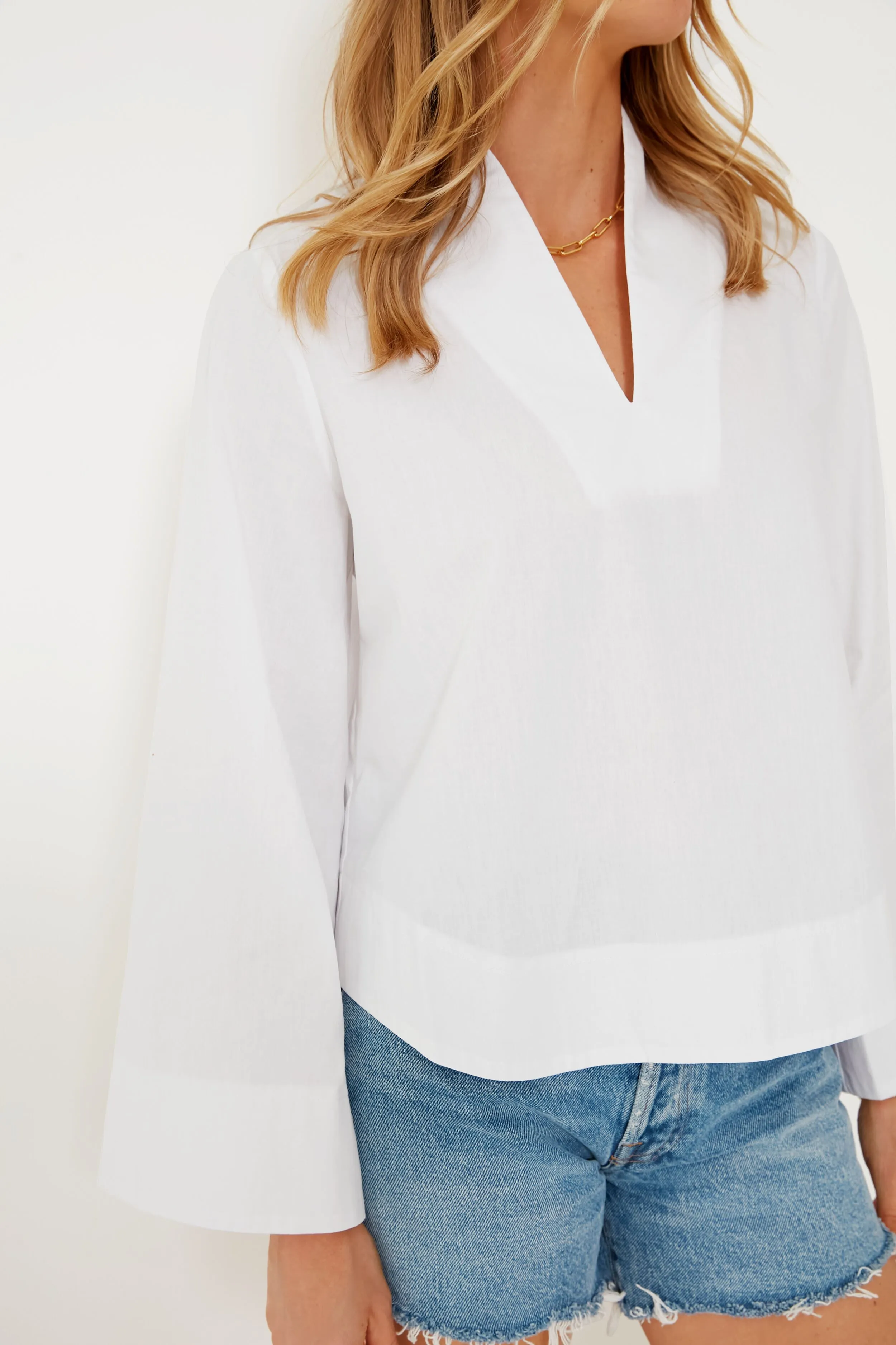 White Norella Blouse