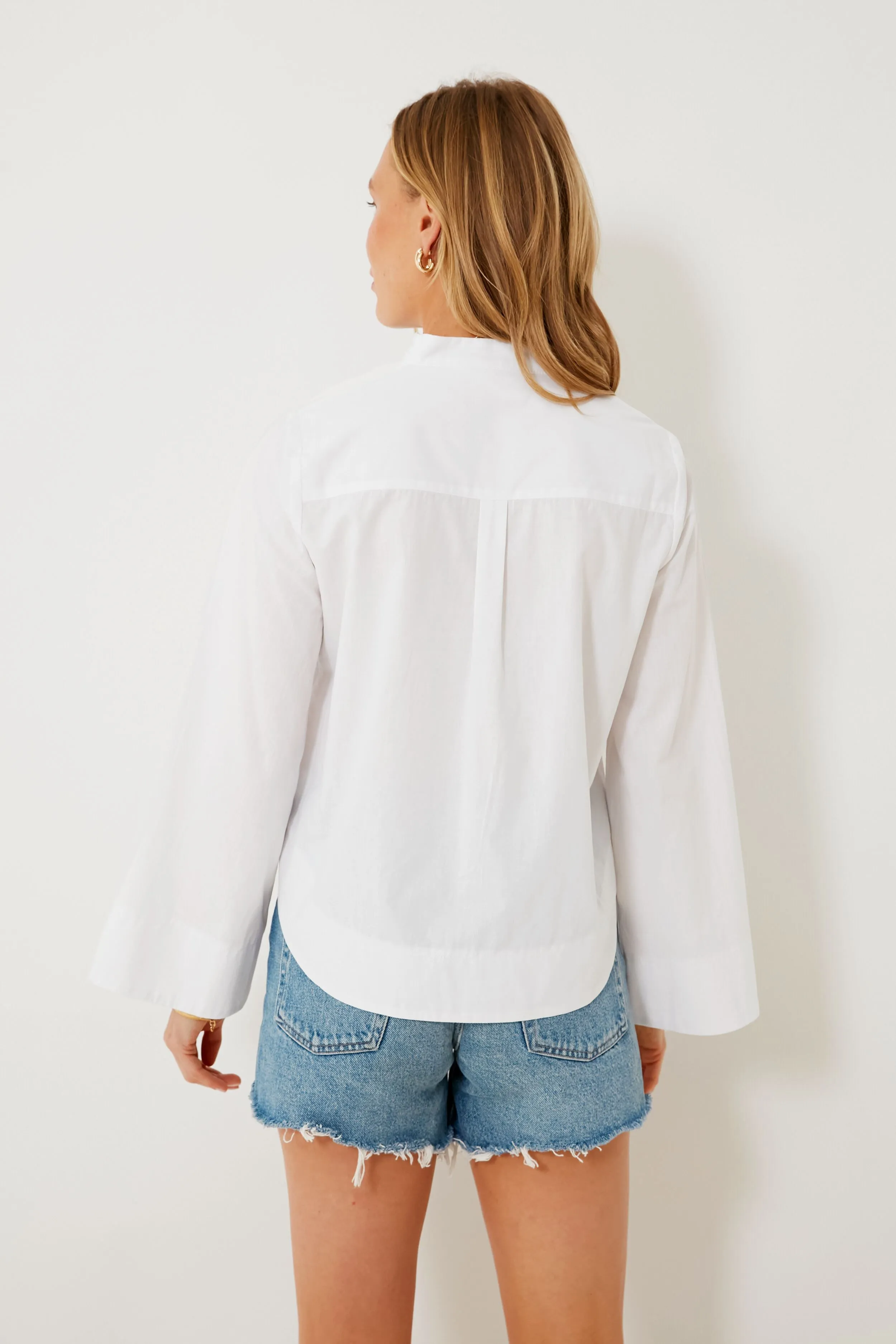 White Norella Blouse