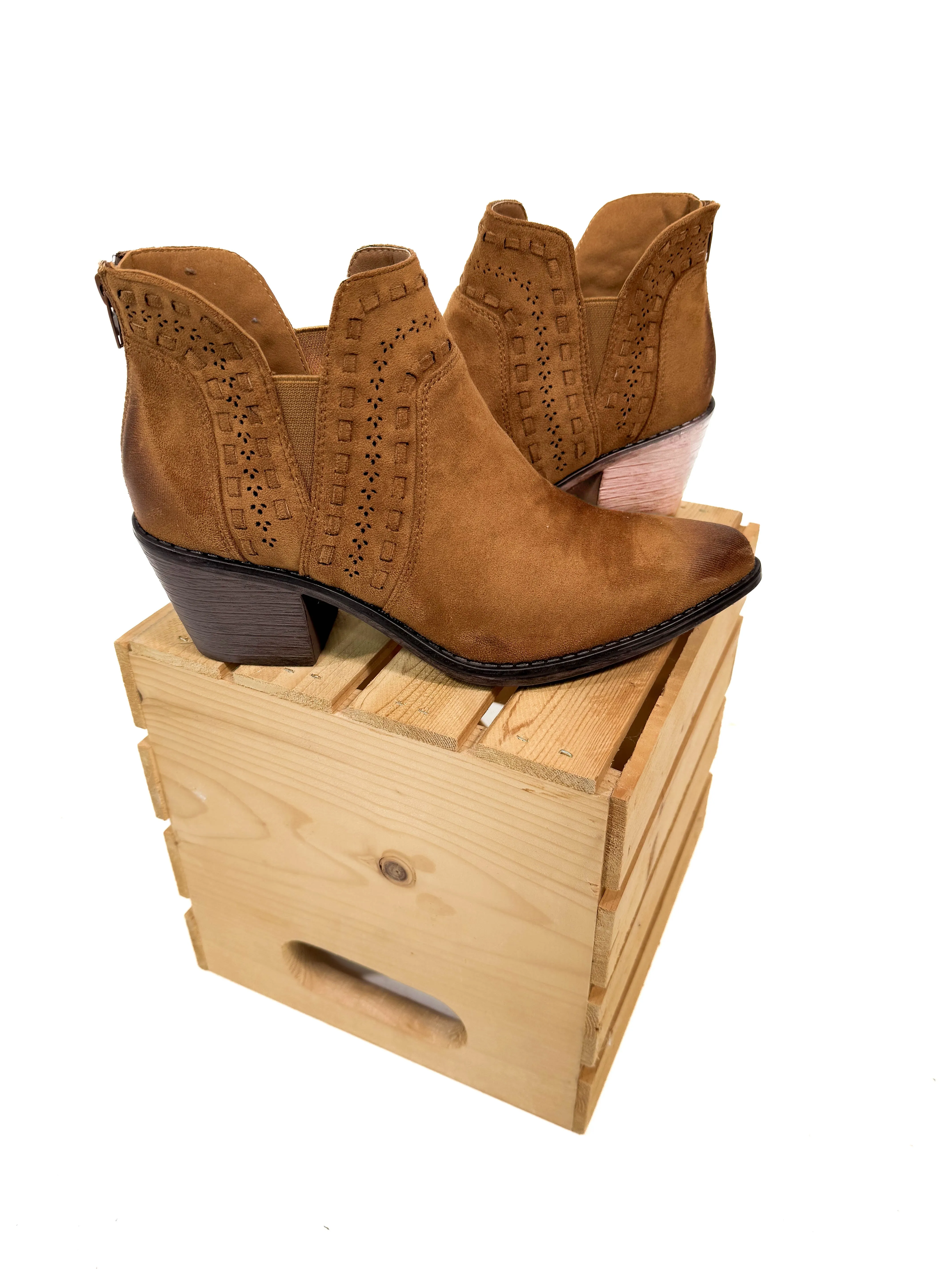 Wilder Ankle Boot- TAN- FINAL SALE