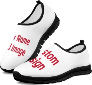 Women Butterfly Shoes Casual Slip On Walking Shoes Lightweight Breathable Athletic Running Shoes Low Top Flat Work Loafers
