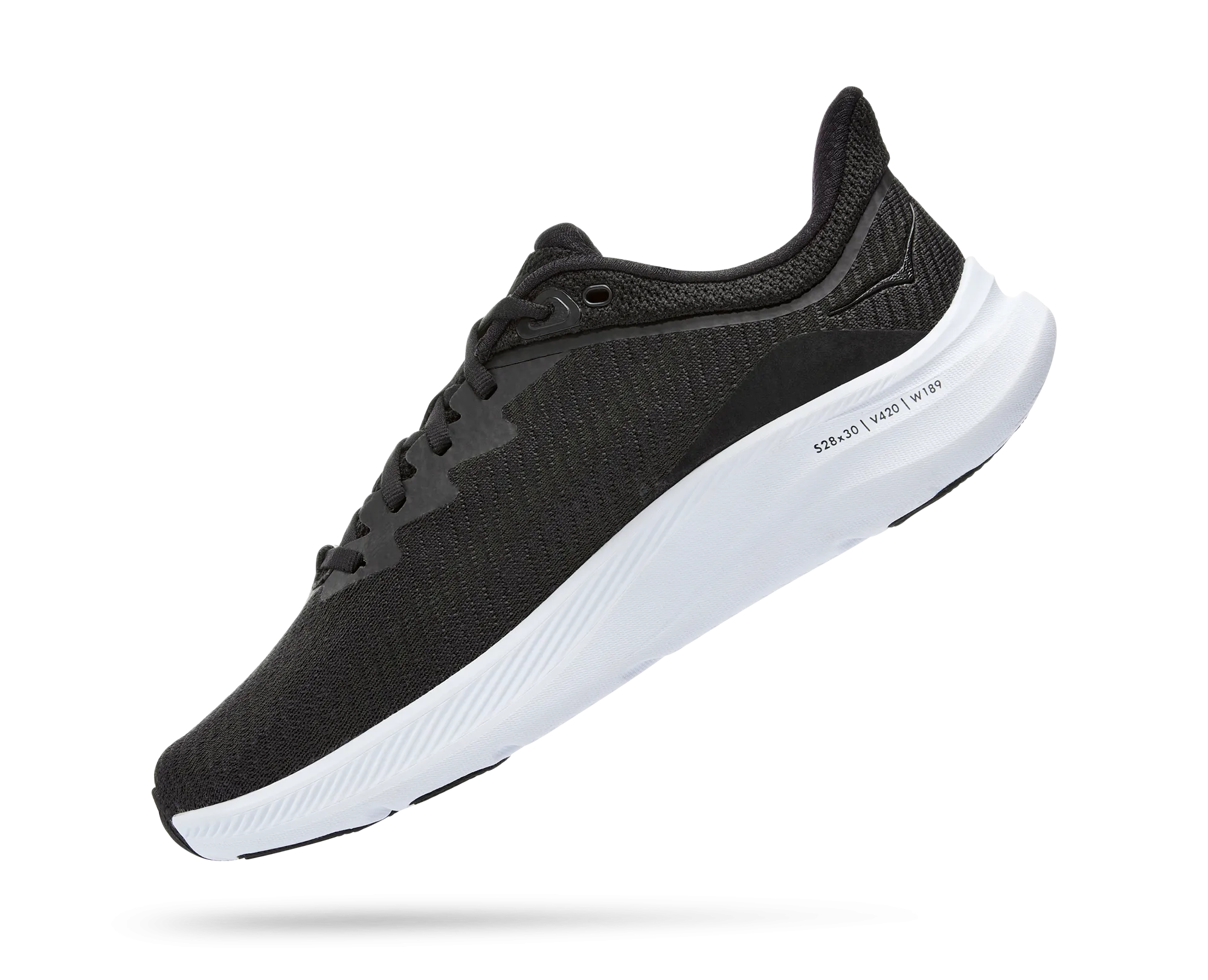 Women's Hoka Solimar Color: Black / White