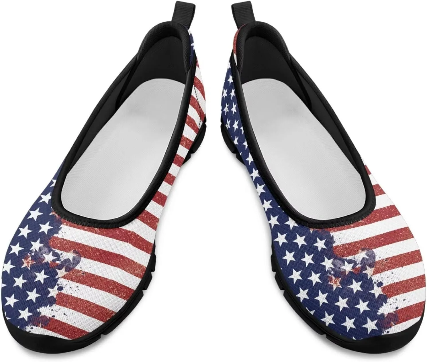 Women's Loafers Slip On Comfortable Casual Walking Flats Work Shoes Closed Dress Flats for Women Size 6-10