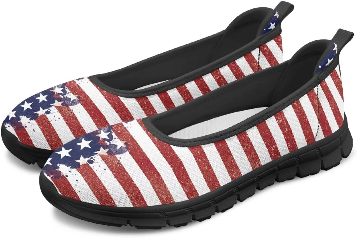 Women's Loafers Slip On Comfortable Casual Walking Flats Work Shoes Closed Dress Flats for Women Size 6-10