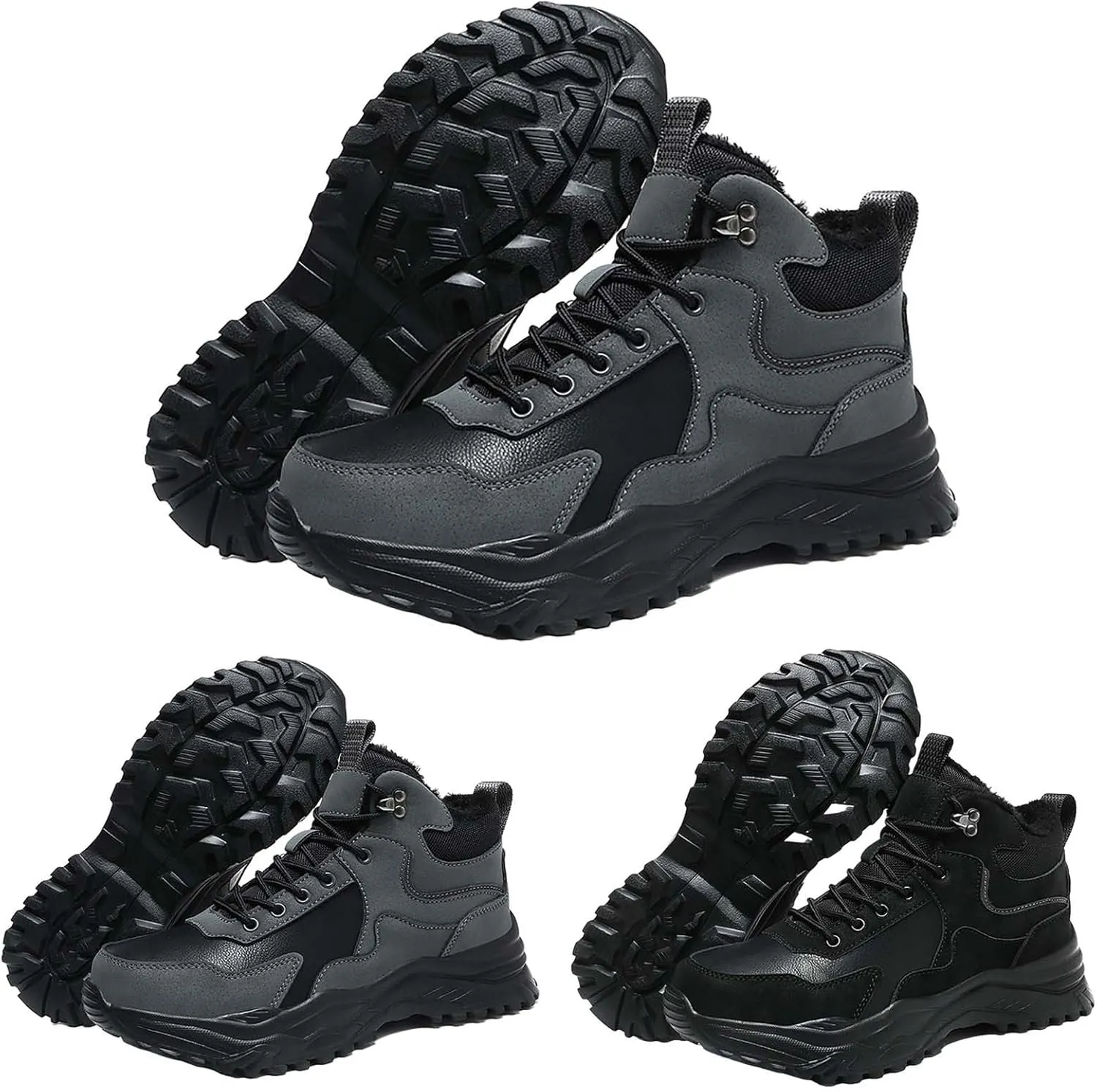 Womens Snow Boots Winter Ankle Boots for Women 2024 White Winter Boots Botas De Invierno Para Mujer Tall Winter Boots for Women Wide Calf of Today