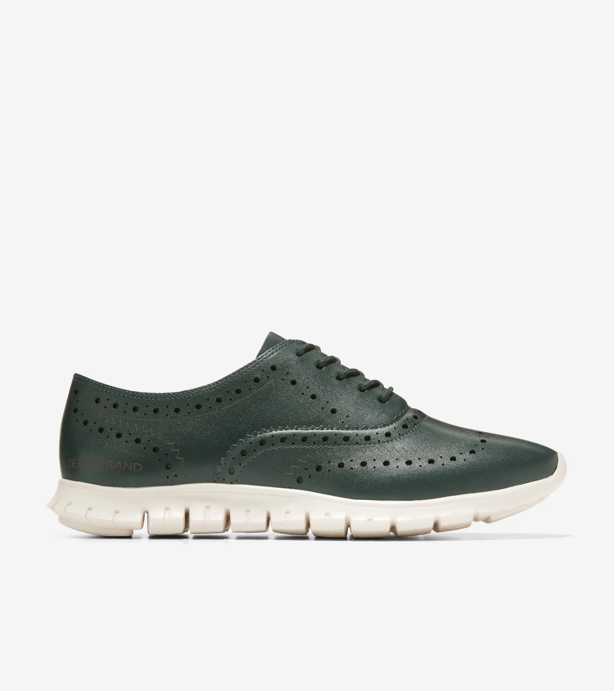 Women's ZERØGRAND Closed Hole Wingtip Oxford